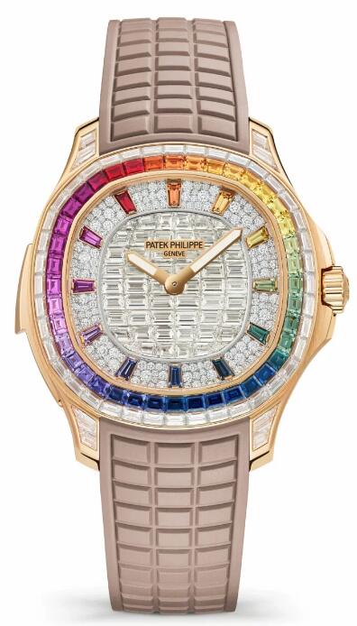 Replica Watch Patek Philippe 5260/355R-001 Aquanaut Luce Rainbow Minute Repeater Haute Joaillerie